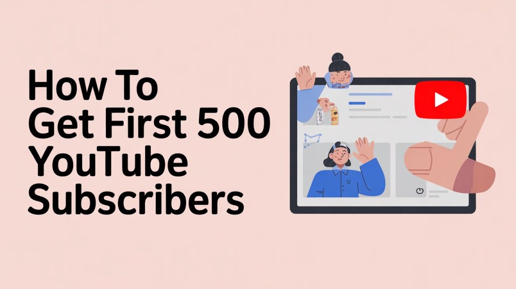How To Reach 500 YouTube Subscribers from&nbsp;Scratch